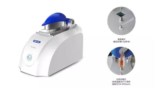 超微量分光光度計如何測量核酸濃度